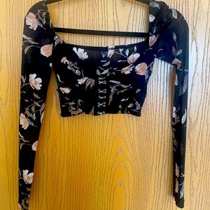 Windsor Lace Crop Top